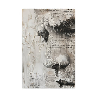 Pensive - Matte Canvas, Stretched, 1.25" | Ready to hang (2:3)