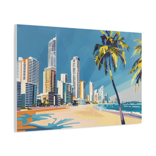 Gold Coast - Matte Canvas, Stretched, 1.25" | Ready to hang (3:2)