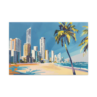 Gold Coast - Matte Canvas, Stretched, 1.25" | Ready to hang (3:2)