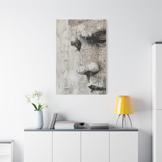 Pensive - Matte Canvas, Stretched, 1.25" | Ready to hang (2:3)