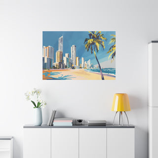 Gold Coast - Matte Canvas, Stretched, 1.25" | Ready to hang (3:2)