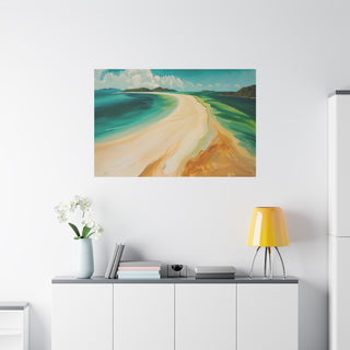 Whitsundays - Matte Canvas, Stretched, 1.25" | Ready to hang (3:2)