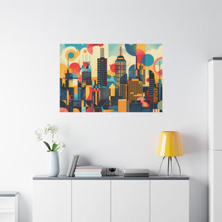 Melbourne - Matte Canvas, Stretched, 1.25" | Ready to hang (3:2)