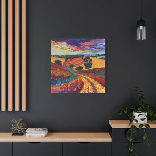 Mclaren Vale - Van Gough Inspired, Volume 2 - Matte Canvas, Stretched, 1.25" | Ready to hang (1:1)