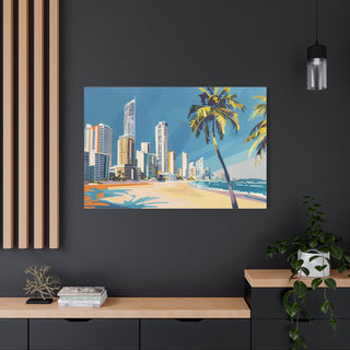 Gold Coast - Matte Canvas, Stretched, 1.25" | Ready to hang (3:2)