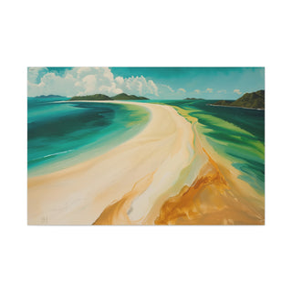 Whitsundays - Matte Canvas, Stretched, 1.25" | Ready to hang (3:2)