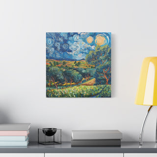 Mclaren Vale - Van Gough Inspired, Volume 3 - Matte Canvas, Stretched, 1.25" | Ready to hang (1:1)