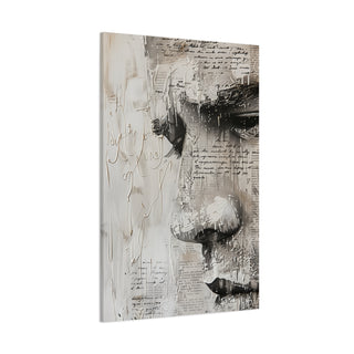 Pensive - Matte Canvas, Stretched, 1.25" | Ready to hang (2:3)