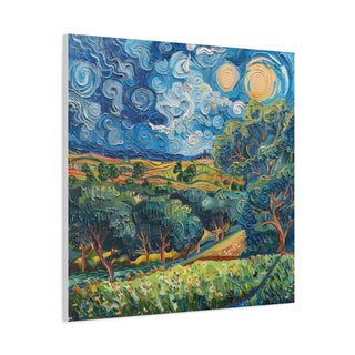 Mclaren Vale - Van Gough Inspired, Volume 3 - Matte Canvas, Stretched, 1.25" | Ready to hang (1:1)