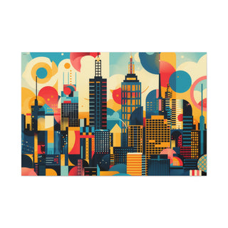 Melbourne - Matte Canvas, Stretched, 1.25" | Ready to hang (3:2)