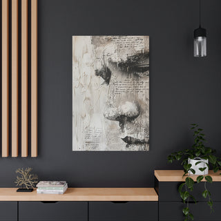 Pensive - Matte Canvas, Stretched, 1.25" | Ready to hang (2:3)