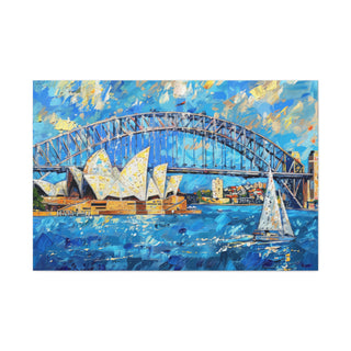 Sydney Opera House - Matte Canvas, Stretched, 1.25" | Ready to hang (3:2)